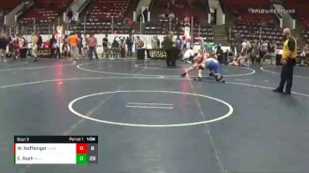 167 lbs Round 2 (4 Team) - Eian Rush, Michigan Bulldogs vs Wyatt Noffsinger, Husky Wrestling Club