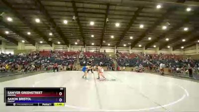 101 lbs Semifinal - Sawyer Greenstreet, Oregon vs Saxon Bristol, Hawaii