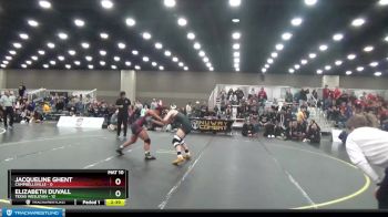 123 lbs Semis & 3rd Wb (16 Team) - Jacqueline Ghent, Campbellsville vs Elizabeth Duvall, Texas Wesleyan