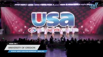 University of Oregon - Varsity Song/Pom Intermediate -- Small (5-7) [2023 Varsity Song/Pom Intermediate -- Small (5-7) Day 3] 2023 USA Spirit & Junior Nationals/Collegiate Championships