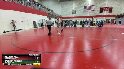 120 lbs Cons. Round 2 - Jackson Mercier, Weatherford vs Charles Pham, Arlington Bowie