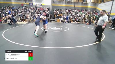 220 lbs Consi Of 8 #2 - Marco Cacace, Brookfield/Shepaug vs Maxwell Janes, Avon