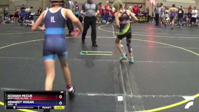 75 lbs Round 3 (8 Team) - Kennedy Hogan, WOW vs Achaiah McCue, Beast Mode WA Pink