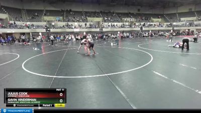 171 lbs Quarterfinal - Julius Cook, Somerset Wrestling vs Gavin Hinderman, Sarbacker Wrestling Academy