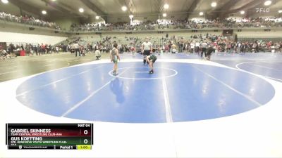 65 lbs Cons. Round 2 - Gus Koetting, Ste. Genevieve Youth Wrestling Club-AAA vs Gabriel Skinness, Team Central Wrestling Club-AAA