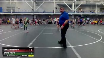 64 lbs Finals (2 Team) - Zayne Young, Bitetto Trained vs Cam Doroshenko, Mat Assassins Grey