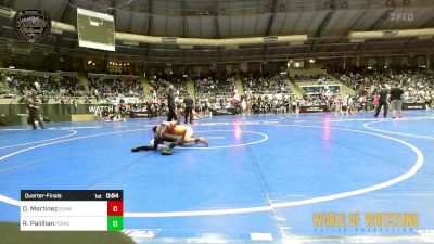 73 lbs Quarterfinal - Daniel Martinez, Sunkist Kids Monster Garage vs Rocco Palillian, Pomona Elite