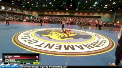 69-74 lbs Round 2 - Nathan Owens, Mat Time vs Jt Walker, Nevada Elite Wrestling