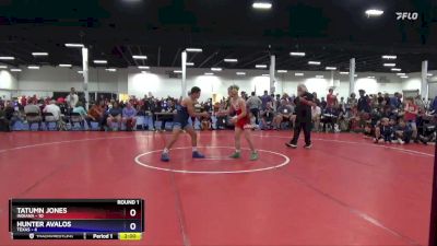 125 lbs Round 1 (8 Team) - Tatumn Jones, Indiana vs Hunter Avalos, Texas