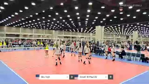 Sky high vs Excell 16 Paul 22 - 2022 JVA World Challenge presented by Nike