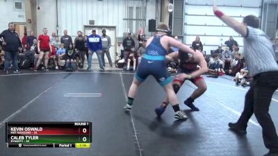 210 lbs Round 1 (8 Team) - Caleb Tyler, Dynasty vs Kevin Oswald, Mat Assassins