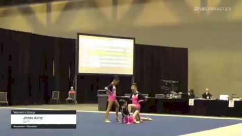 Jozee Abitz - Women's Group, CATT - 2021 USA Gymnastics Championships