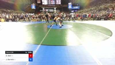 126 lbs Rnd Of 128 - Owen Bell, Maryland vs Jaydin Barreto, New Jersey