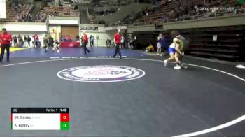 86 lbs Round 2 - Marcos Gamez, Firebaugh High School Wrestling vs Aiden Braley, Golden Grapplers Wrestling Club