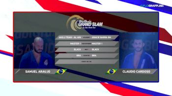 Claudio Cardoso vs Samuel Araujo 2018 Abu Dhabi Grand Slam