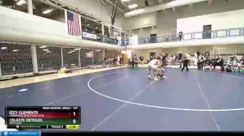 127 lbs 1st Place Match - Celeste Detoles, Westlake vs Izzy Clements, Champions Wrestling Club
