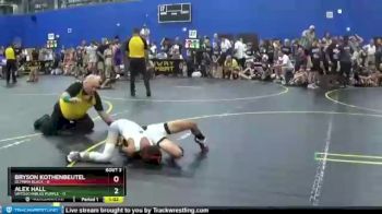 67 lbs Round 1 (6 Team) - Alex Hall, Untouchables Purple vs Bryson Kothenbeutel, Olympia Black