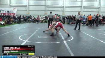 138 lbs Round 8 (10 Team) - Jacob Brenneman, All American vs Damon Michaels, Rd-Up