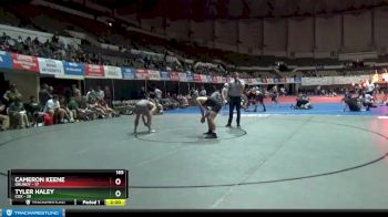 165 lbs Placement (4 Team) - Tyler Haley, Cox vs Cameron Keene, Grundy