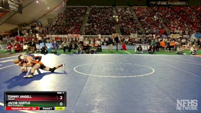 2A 120 lbs Champ. Round 1 - Tommy Angell, Malad vs Jacob Hartle, New Plymouth