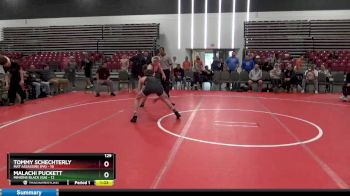 129 lbs Round 1 (8 Team) - Tommy Schechterly, Mat Assassins (PA) vs Malachi Puckett, Minions Black (GA)