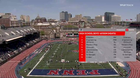 High School Boys' 4x100m Relay, Prelims 37