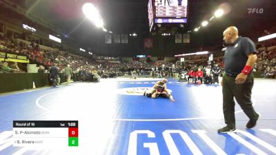 115 lbs Round Of 16 - Shiella Paredes-Akimoto, Berkeley vs Samatha Rivera, Northview