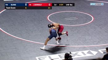 149 lbs Anthony Ashnault, Rutgers vs Khristian Olivas, Fresno State