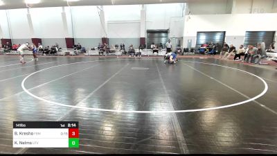 141 lbs Consi Of 8 #2 - Bryce Kresho, Franklin & Marshall vs Kobe Nelms, Utah Valley