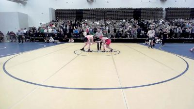 172-H lbs Round Of 64 - Tyler Boelhower, Yale Street vs Travis Walton, Delaware Valley