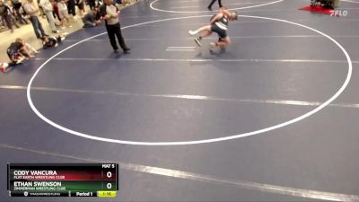 135 lbs Cons. Round 1 - Cody Vancura, Flat Earth Wrestling Club vs Ethan Swenson, Zimmerman Wrestling Club