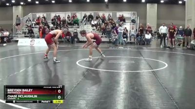 133 lbs Round 1 (16 Team) - Chase McLaughlin, Gannon vs Breyden Bailey, Indianapolis