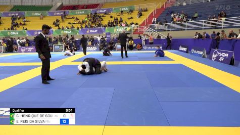 GABRIEL HENRIQUE DE SOUZA OLIVEI vs ELIEL REIS DA SILVA 2024 Brasileiro Jiu-Jitsu IBJJF