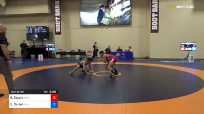 57 kg Con 32 #2 - Brian Stuart, Renegade Force vs Eddie Daniel, Olympia Wrestling Club
