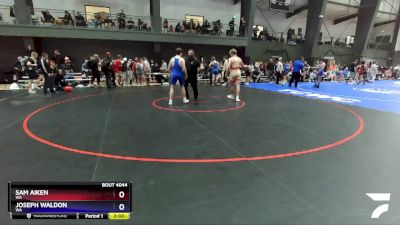 150 lbs Champ. Round 1 - Sam Aiken, WA vs Joseph Waldon, WA