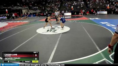 Quarterfinal - Cayden Lamb, Valentine vs Jackson Cooley, Lincoln Christian