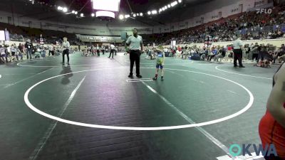 46 lbs Round Of 64 - Braxton Orrel, Berryhill Wrestling Club vs Ty Richards, Roland Youth League Wrestling