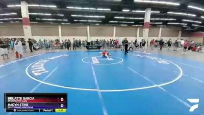 144 lbs Semifinal - Brijatte Garcia, Spartan Mat Club vs Hadyn Stine, Best Trained Wrestling