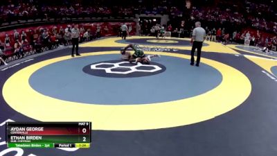 D1-165 lbs Quarterfinal - Ethan Birden, Dub. Coffman vs Aydan George, Centerville