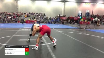 141 lbs C Of 16 #1 - Micheal Venosa, Cornell vs LJ Bentley, Pittsburgh