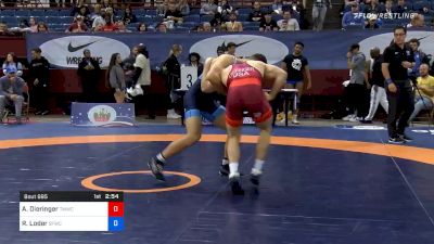 86 kg Prelims - Alex Dieringer, Titan Mercury Wrestling Club vs Ryan Loder, San Francisco Wrestling Club