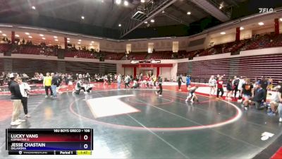 106 lbs 3rd Place Match - Jesse Chastain, Oklahoma vs Lucky Vang, IceFighter U.