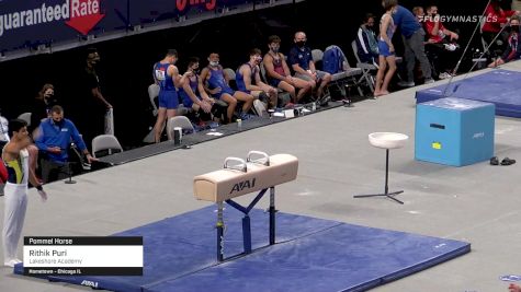 Rithik Puri - Pommel Horse, Lakeshore Academy - 2021 US Championships