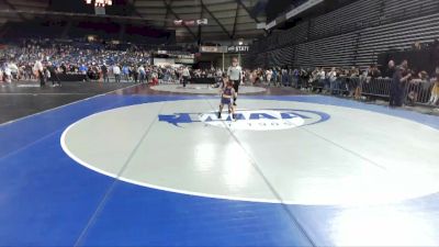 59 lbs Champ. Round 1 - Bradan Gray, Port Angeles Wrestling Club vs Royce Cisneros, Yelm Junior Wrestling