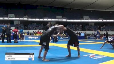 DANTE LEON vs LUCAS BENEVOLO VALLE World IBJJF Jiu-Jitsu No-Gi Championships