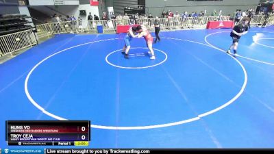 285 lbs 1st Place Match - Hung Vo, Creekside Red Raiders Wrestling vs Troy Ceja, Vasky BrosPitman Wrestling Club