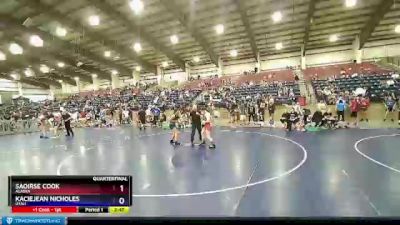 130 lbs Quarterfinal - Saoirse Cook, Alaska vs KacieJean Nicholes, Utah