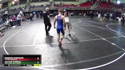 102 lbs Cons. Round 4 - Maddox Karmazin, The Best Wrestler vs Easton Garrah, MWC Wrestling Academy