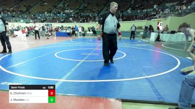 87 lbs Semifinal - Gavin Chatham, Westmoore vs Jackson Madden, Sapulpa Junior High