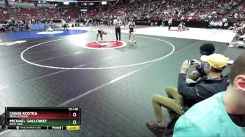 D1-138 lbs Champ. Round 1 - Michael Galloway, Milw. King vs Chase Kostka, Regis/Altoona